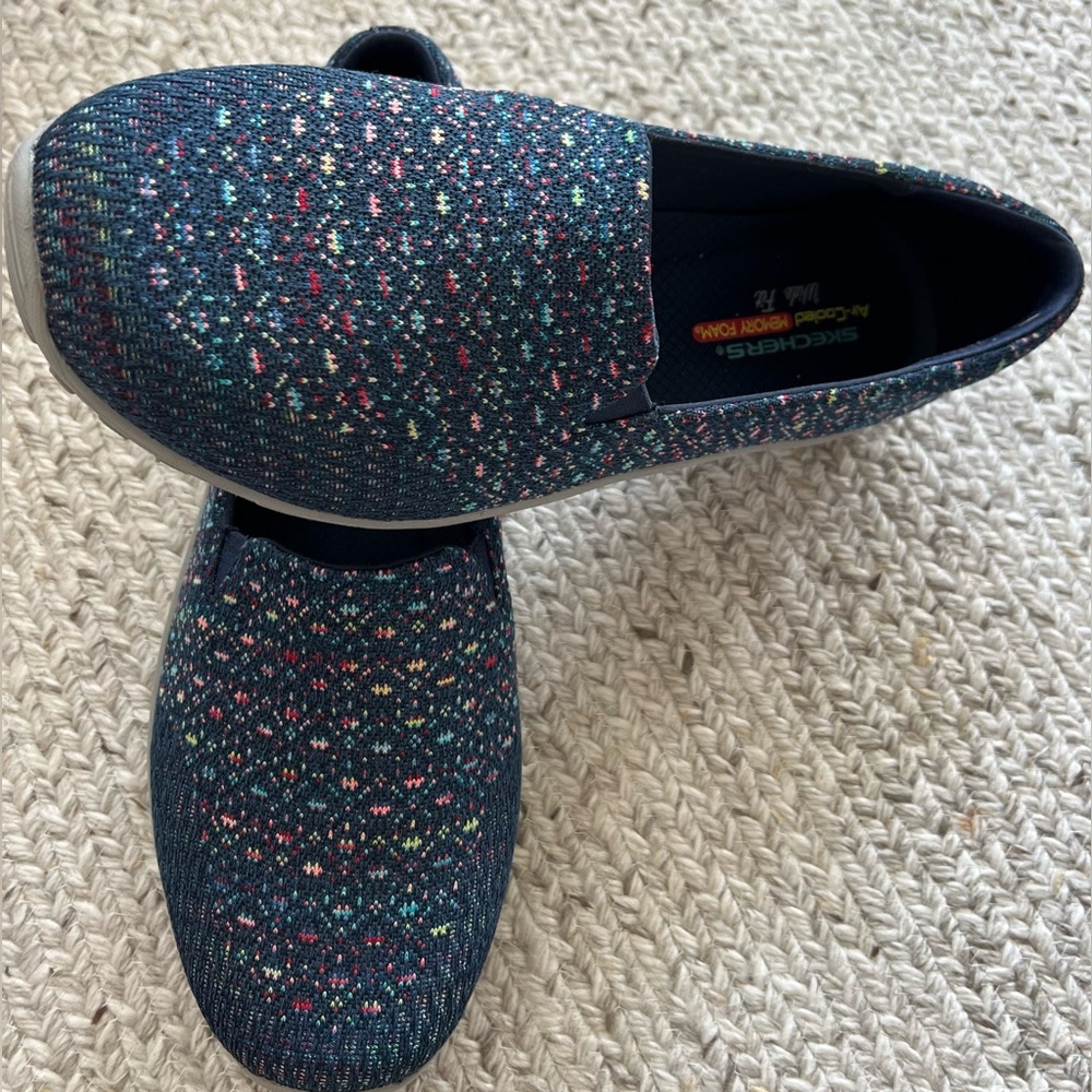 Skechers Multicolor Slip-On Athletic Shoes 250 - Picture 6 of 8